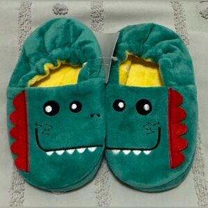 Knemksplanet toddler boys fuzzy slippers